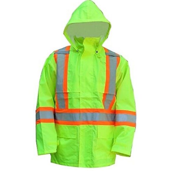Other - Viking 6323Jg-M Open Road Hi-Vis 150D‎ Jkt Green Size  Medium  rain jacket